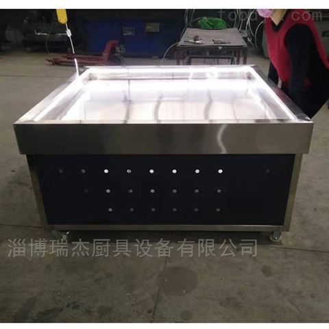不銹鋼生鮮臺(tái)與冰鮮臺(tái)在超市設(shè)備中的關(guān)鍵作用